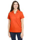 Core 365 CE112W Ladies' Fusion ChromaSoft™ Pique in Campus orange