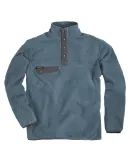 DRI DUCK 7355 Men's Brooks Sherpa Fleece Pullover SLATE BLUE