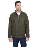 DRI DUCK 5032 Men's Force Canvas Bomber Jacket OLIVE