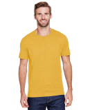 Jerzees 560MR Adult Premium Blend Ring-Spun T-Shir in Mustard heather