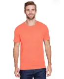 Jerzees 560MR Adult Premium Blend Ring-Spun T-Shir VIN HTHR ORANGE