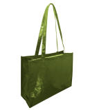 Liberty Bags A134M Metallic Deluxe Tote Jr in Lime green