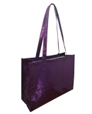 Liberty Bags A134M Metallic Deluxe Tote Jr in Purple