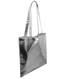 Liberty Bags FT003M Easy Print Metallic Tote Bag in Silver