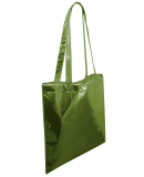 Liberty Bags FT003M Easy Print Metallic Tote Bag in Lime green