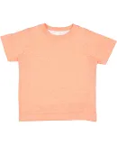 Rabbit Skins 3391 Toddler Harborside Melange Jerse in Papaya melange