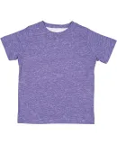 Rabbit Skins 3391 Toddler Harborside Melange Jerse in Purple melange