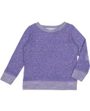 Rabbit Skins 3379 Toddler Harborside Melange Frenc in Purple melange