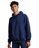 Russell Athletic 695HBM Unisex Dri-Power® Hooded  in Navy