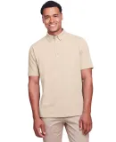 UltraClub UC105 Men's Lakeshore Stretch Cotton Per STONE