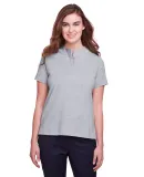 UltraClub UC105W Ladies' Lakeshore Stretch Cotton  HEATHER GREY