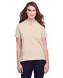 UltraClub UC105W Ladies' Lakeshore Stretch Cotton  STONE