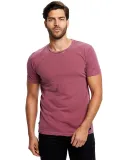 US Blanks US5524G Unisex Pigment-Dyed Destroyed T- in Pigment maroon