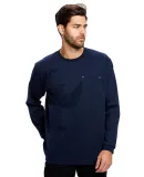 US Blanks US5544 Men's Flame Resistant Long Sleeve in Navy blue