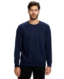 US Blanks US5546 Unisex Flame Resistant Long Sleev in Navy blue