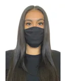 Next Level Apparel M100 Adult Eco Face Mask in Heather black