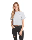 Next Level Apparel 1580 Ladies' Ideal Crop T-Shirt in Heather gray