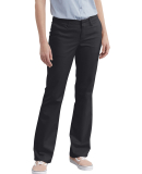 Dickies FP121 Ladies' Slim Fit Boot Cut Stretch Tw in Black _04