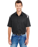 Dickies 05 Men's 4.6 Oz. Performance Team Shirt in Black/ smoke