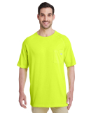 Dickies SS600 Men's 5.5 oz. Temp-IQ Performance T- in Bright yellow