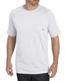 Dickies SS600 Men's 5.5 oz. Temp-IQ Performance T- in White