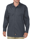 Dickies WL675 Men's FLEX Relaxed Fit Long-Sleeve T in Charcoal