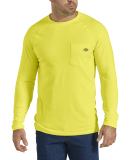 Dickies SL600 Men's Temp-iQ Performance Cooling Lo in Bright yellow