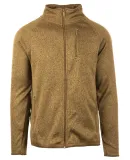 Burnside Clothing 3901 Men's Sweater Knit Jacket in Coyote