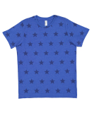 Code V 2229 Youth Five Star Tee in Royal star