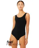 Bella + Canvas 0990 FWD Fashion Ladies' Bodysuit in Black