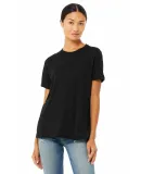 Bella + Canvas 6400 Ladies' Relaxed Heather CVC Sh in Black heather