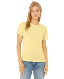 Bella + Canvas 6400 Ladies' Relaxed Triblend T-Shi in Pale ylw trblnd