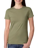 Next Level 3900 Boyfriend Tee  in Light olive