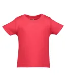 Rabbit Skins 3401 Infant Cotton Jersey T-Shirt in Red