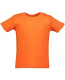 Rabbit Skins 3401 Infant Cotton Jersey T-Shirt in Orange