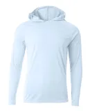 A4 Apparel N3409 Men's Cooling Performance Long-Sl in Pastel blue