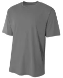 A4 Apparel NB3402 Youth Sprint Performance T-Shirt in Graphite