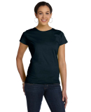 LA T 3516 Ladies' Fine Jersey T-Shirt in Black