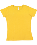 LA T 3516 Ladies' Fine Jersey T-Shirt in Mustard