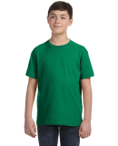 LA T 6101 Youth Fine Jersey T-Shirt in Kelly