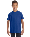 LA T 6101 Youth Fine Jersey T-Shirt in Vintage royal