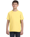 LA T 6101 Youth Fine Jersey T-Shirt in Butter