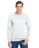 Gildan HF000 Hammer Adult Crewneck Sweatshirt in White