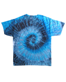 Tie-Dye CD100Y Youth 5.4 oz. 100% Cotton T-Shirt EVENING SKY