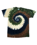 Tie-Dye CD100Y Youth 5.4 oz. 100% Cotton T-Shirt CAMO SWIRL