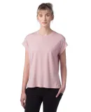 Alternative Apparel 4461HM Ladies' Modal Tri-Blend in Rose quartz