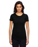 Gildan 6750L Ladies' Triblend T-Shirt in Black