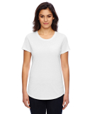 Gildan 6750L Ladies' Triblend T-Shirt in White