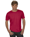 Gildan 6750 Adult Triblend T-Shirt in Heather red