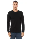 Bella + Canvas 3501 Unisex Jersey Long-Sleeve T-Sh in Black